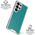 Teal Galaxy S25 Ultra Clear Case